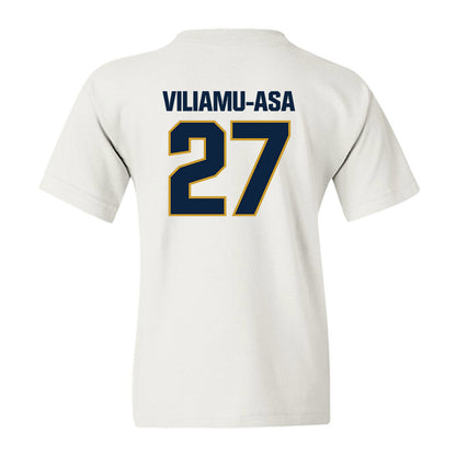 Notre Dame - NCAA Football : Kyngstonn Viliamu-Asa - Sports Shersey Youth T-Shirt-1