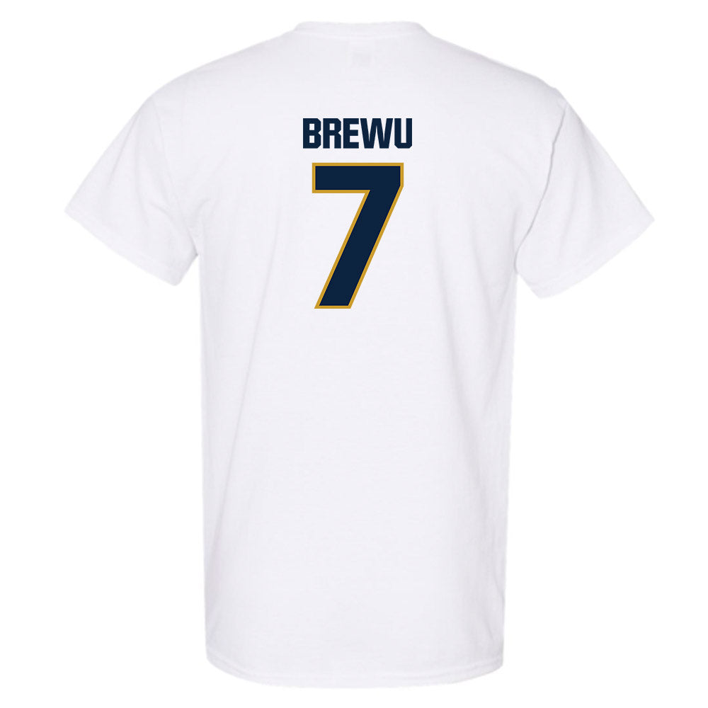 Notre Dame - NCAA Football : Francis Brewu - Sports Shersey T-Shirt-1