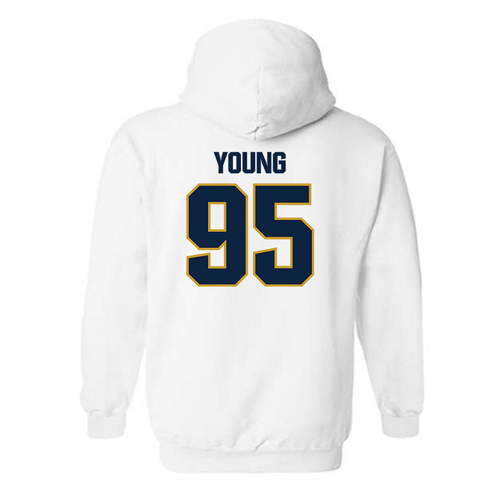 Notre Dame - NCAA Football : Bryce Young - Sports Shersey Hooded Sweatshirt-1
