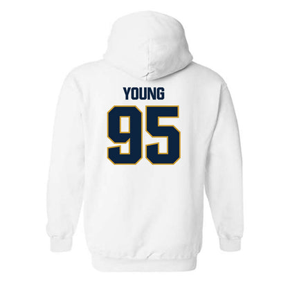 Notre Dame - NCAA Football : Bryce Young - Sports Shersey Hooded Sweatshirt-1