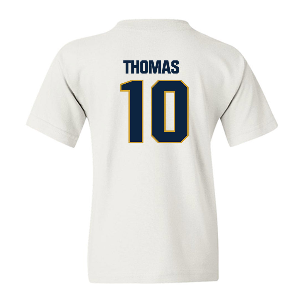 Notre Dame - NCAA Football : Loghan Thomas - Sports Shersey Youth T-Shirt-1