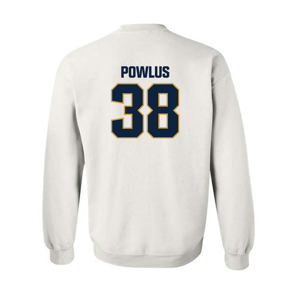 Notre Dame - NCAA Football : Tommy Powlus - Sports Shersey Crewneck Sweatshirt-1