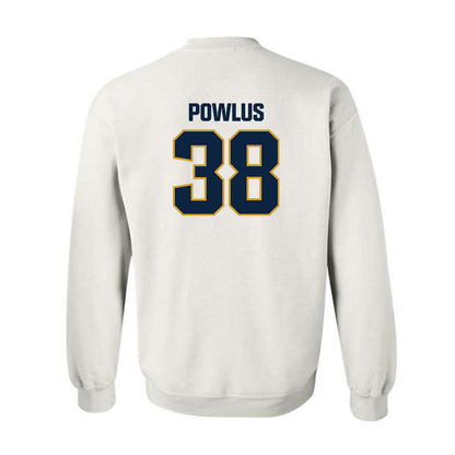 Notre Dame - NCAA Football : Tommy Powlus - Sports Shersey Crewneck Sweatshirt-1