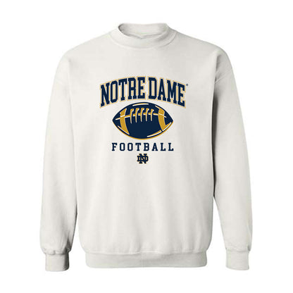 Notre Dame - NCAA Football : Tyler Merrill - Sports Shersey Crewneck Sweatshirt-0