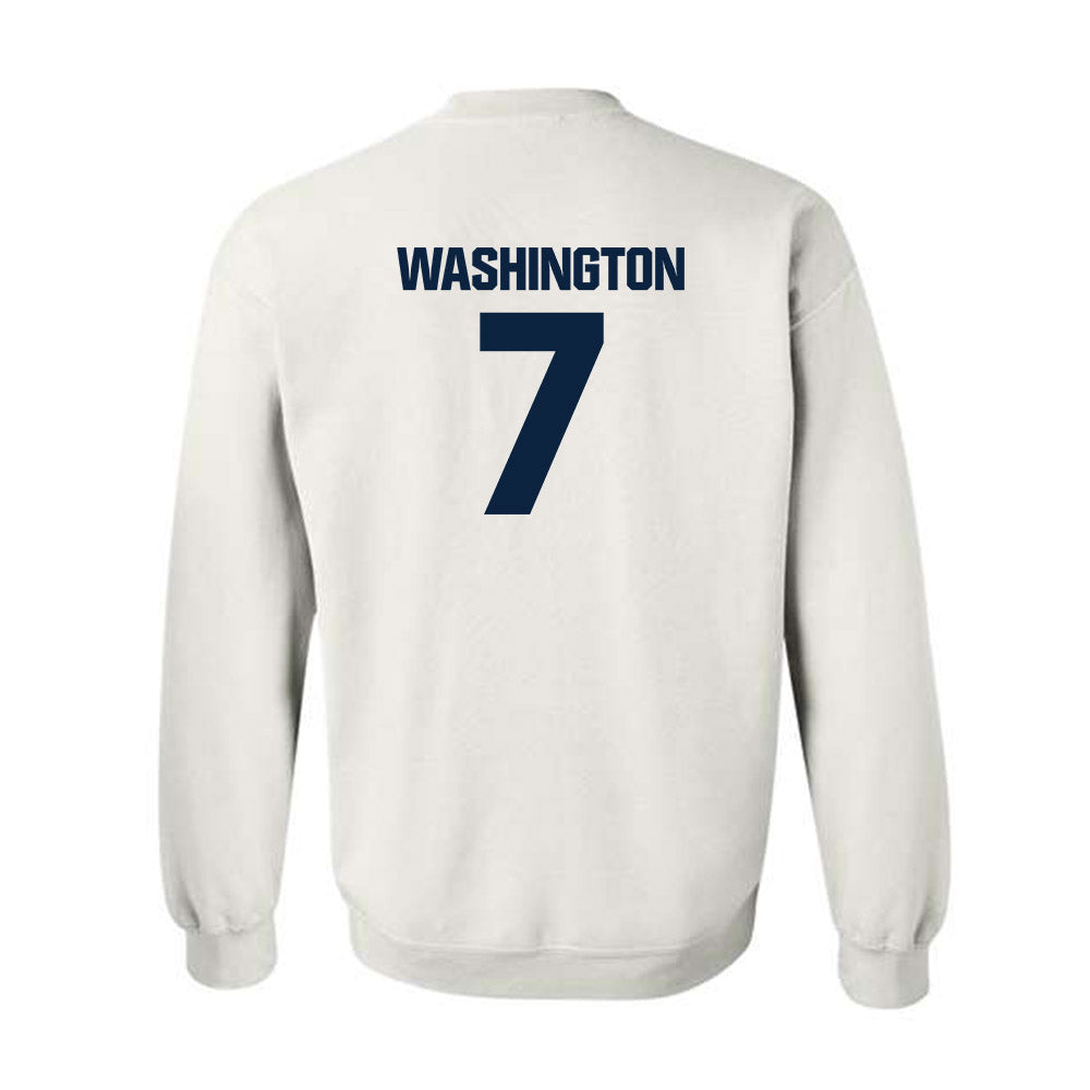 Notre Dame - NCAA Football : Tyrus Washington - Sports Shersey Crewneck Sweatshirt-1