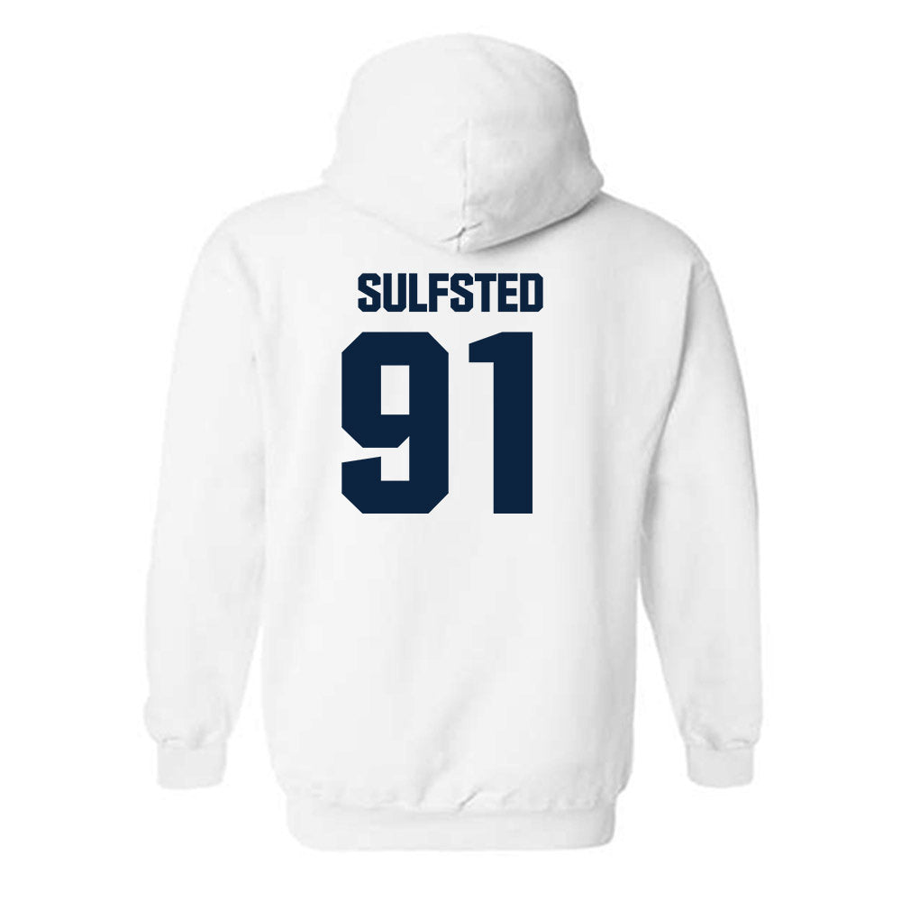 Notre Dame - NCAA Football : Gordy Sulfsted - Sports Shersey Hooded Sweatshirt-1