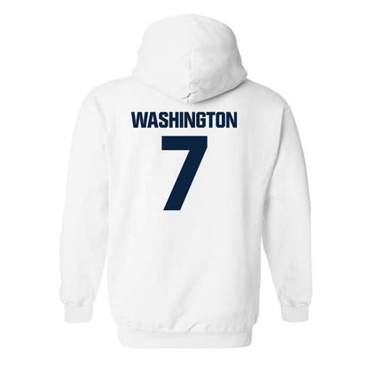 Notre Dame - NCAA Football : Tyrus Washington - Sports Shersey Hooded Sweatshirt-1