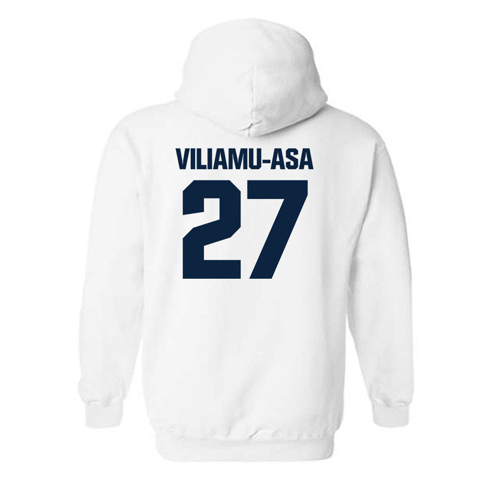 Notre Dame - NCAA Football : Kyngstonn Viliamu-Asa - Sports Shersey Hooded Sweatshirt-1