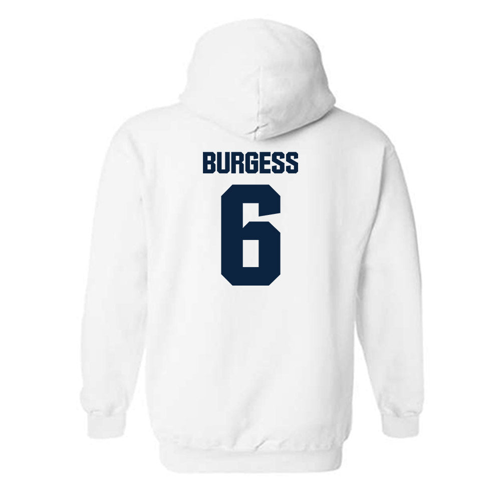 Notre Dame - NCAA Football : Christopher Burgess - Sports Shersey Hooded Sweatshirt-1