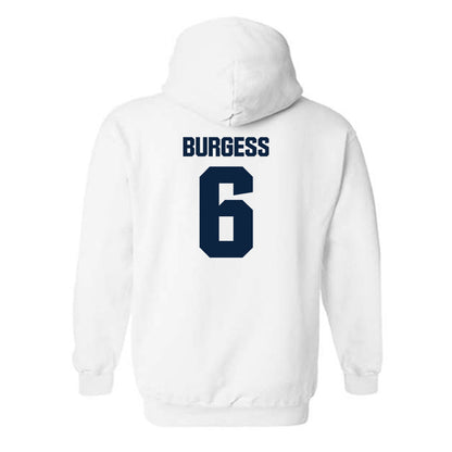 Notre Dame - NCAA Football : Christopher Burgess - Sports Shersey Hooded Sweatshirt-1