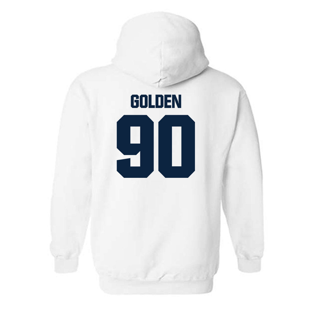 Notre Dame - NCAA Football : Elijah Golden - Sports Shersey Hooded Sweatshirt-1