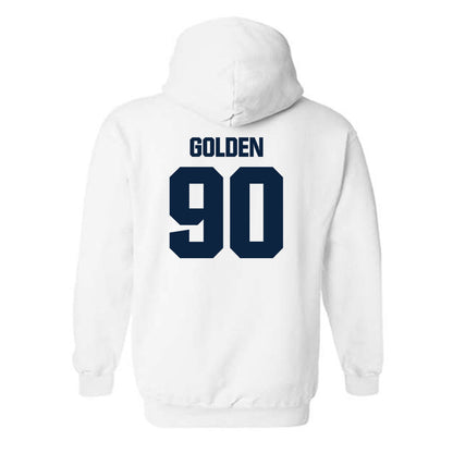 Notre Dame - NCAA Football : Elijah Golden - Sports Shersey Hooded Sweatshirt-1