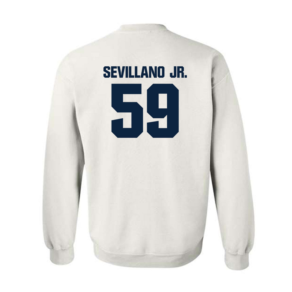 Notre Dame - NCAA Football : Sean Sevillano Jr. - Sports Shersey Crewneck Sweatshirt-1