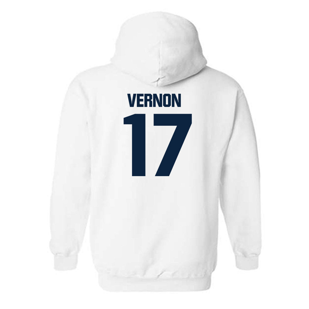 Notre Dame - NCAA Football : Brenan Vernon - Sports Shersey Hooded Sweatshirt-1