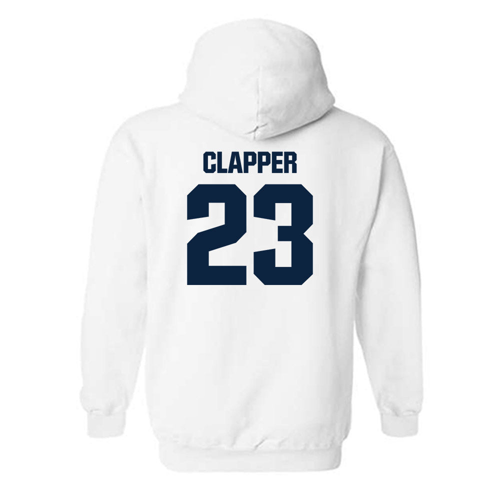 Notre Dame - NCAA Football : Jakobe Clapper - Sports Shersey Hooded Sweatshirt-1