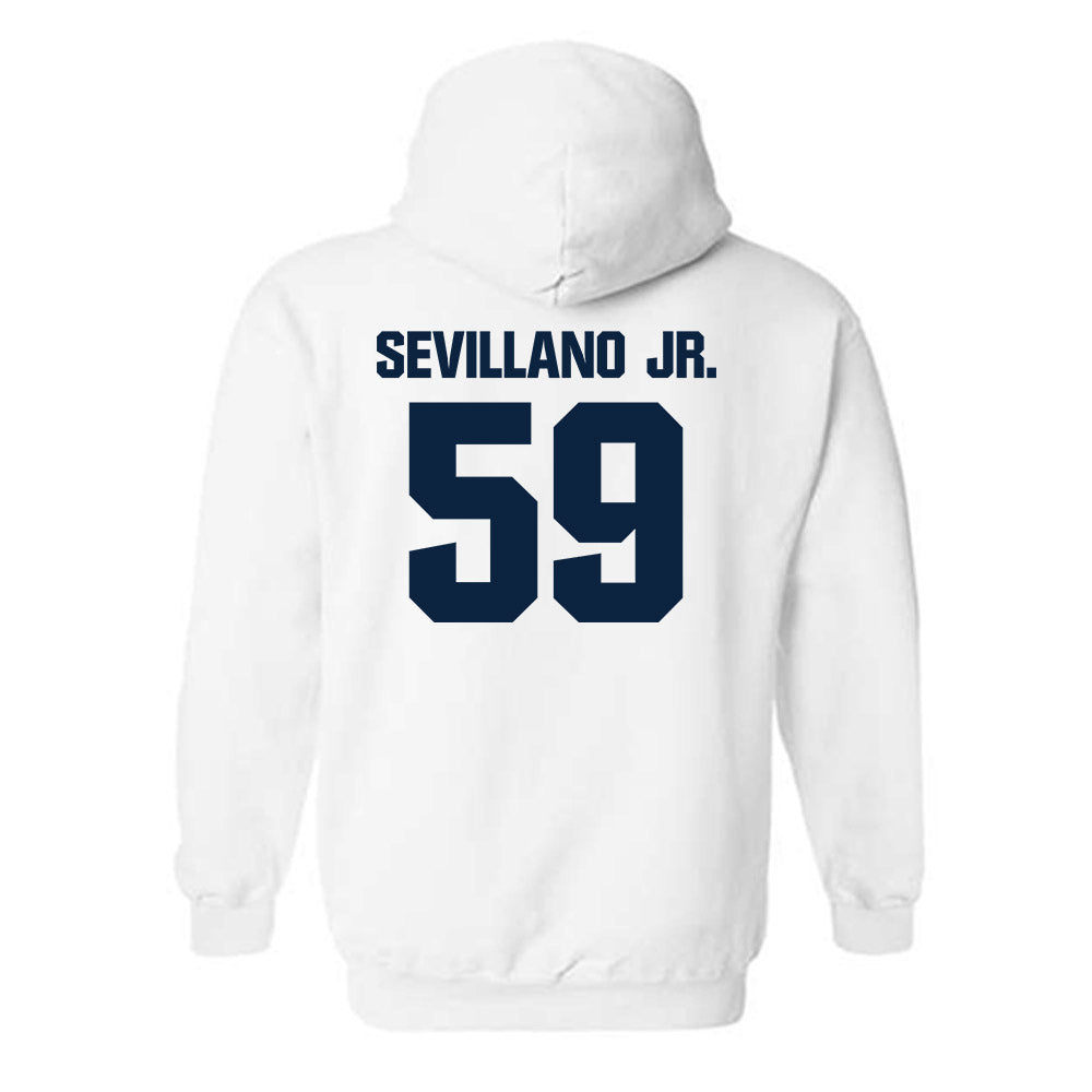 Notre Dame - NCAA Football : Sean Sevillano Jr. - Sports Shersey Hooded Sweatshirt-1
