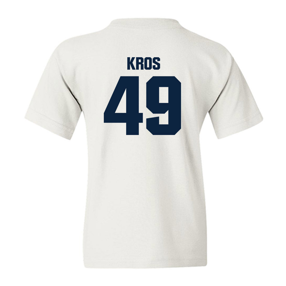 Notre Dame - NCAA Football : Andrew Kros - Sports Shersey Youth T-Shirt-1