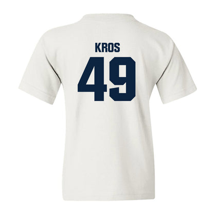 Notre Dame - NCAA Football : Andrew Kros - Sports Shersey Youth T-Shirt-1