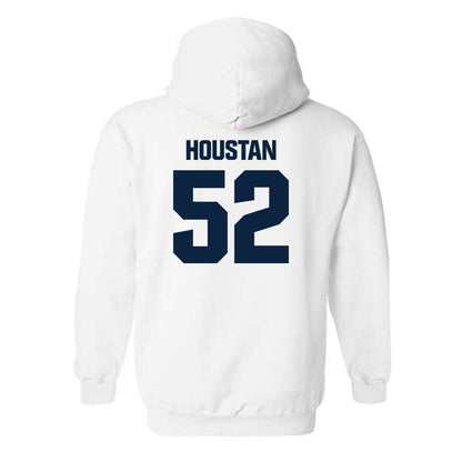 Notre Dame - NCAA Football : Devan Houstan - Sports Shersey Hooded Sweatshirt-1
