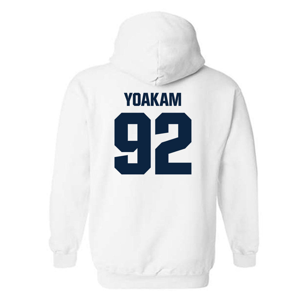 Notre Dame - NCAA Football : Zachary Yoakam - Sports Shersey Hooded Sweatshirt-1