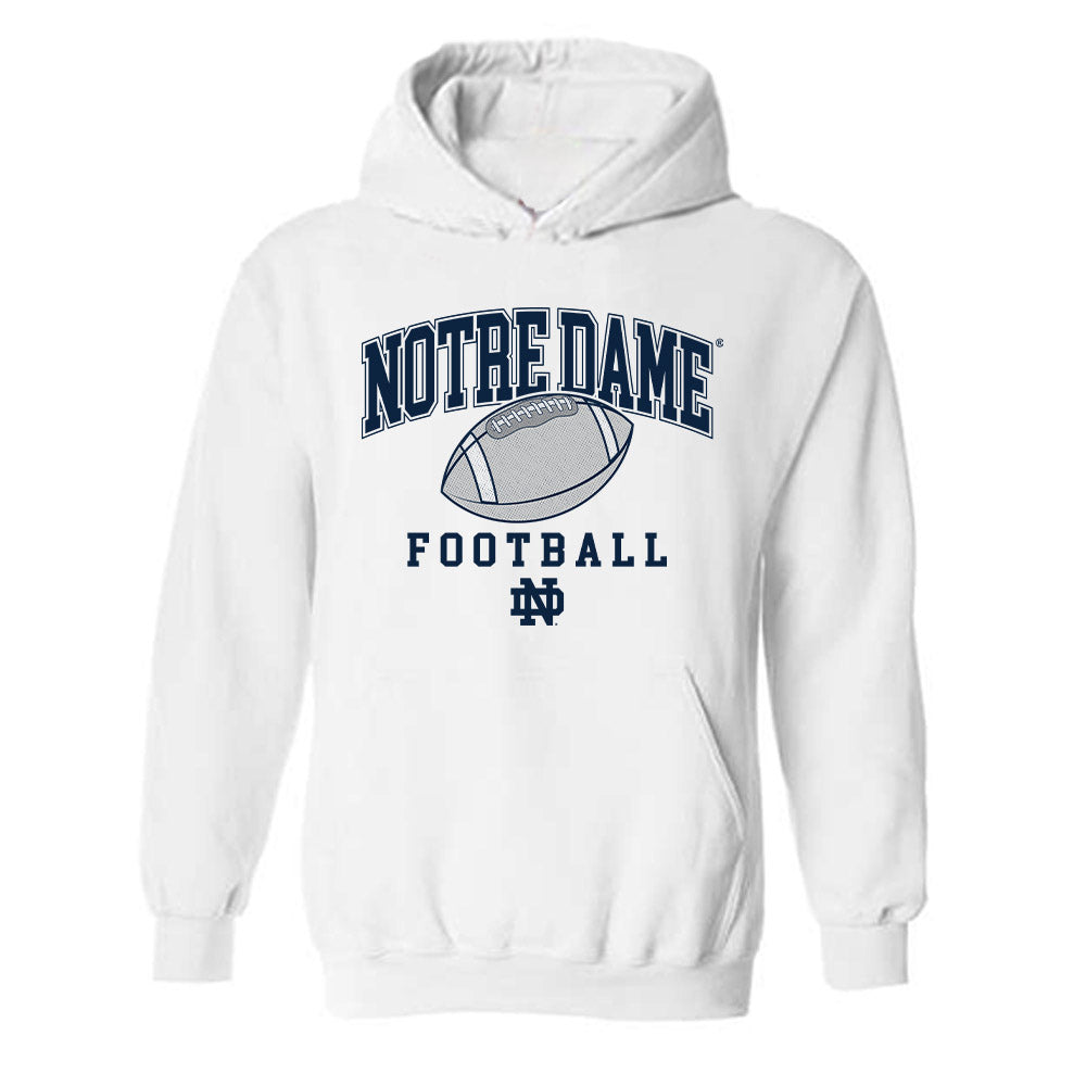 Notre Dame - NCAA Football : Christopher Terek - Sports Shersey Hooded Sweatshirt-0
