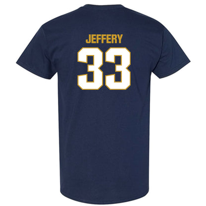 Notre Dame - NCAA Football : Matthew Jeffery - Sports Shersey T-Shirt-1