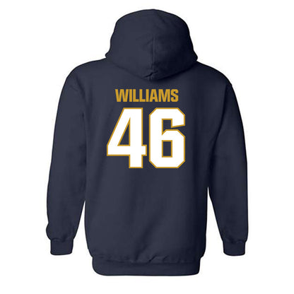 Notre Dame - NCAA Football : Matt Williams - Sports Shersey Hooded Sweatshirt-1