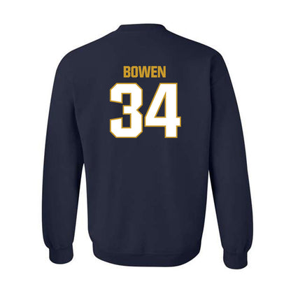 Notre Dame - NCAA Football : Drayk Bowen - Sports Shersey Crewneck Sweatshirt-1