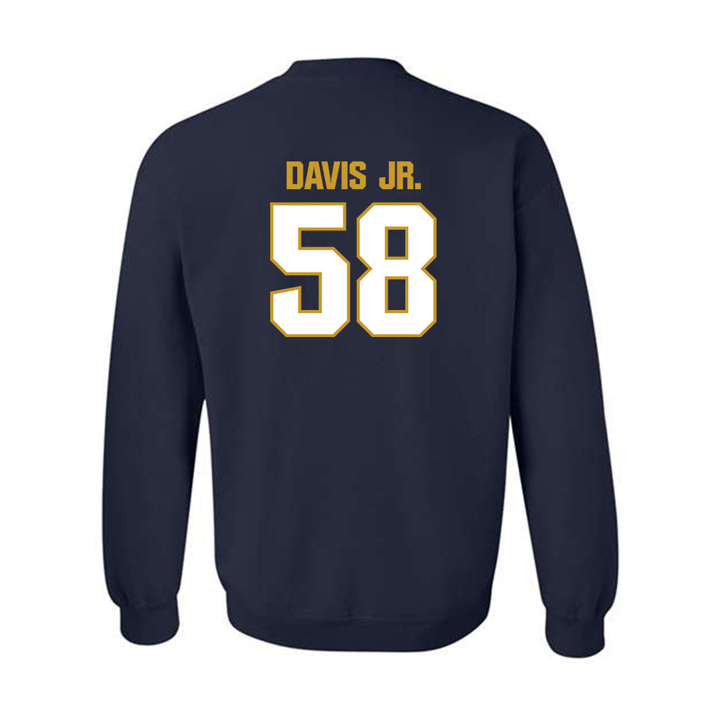 Notre Dame - NCAA Football : Thomas Davis Jr. - Sports Shersey Crewneck Sweatshirt-1