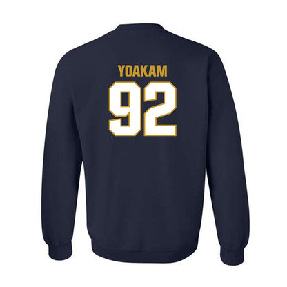 Notre Dame - NCAA Football : Zachary Yoakam - Sports Shersey Crewneck Sweatshirt-1