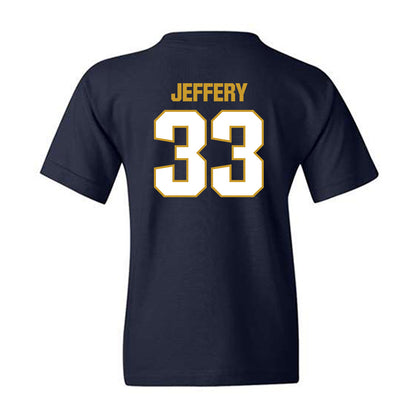 Notre Dame - NCAA Football : Matthew Jeffery - Sports Shersey Youth T-Shirt-1