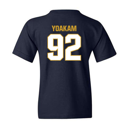 Notre Dame - NCAA Football : Zachary Yoakam - Sports Shersey Youth T-Shirt-1