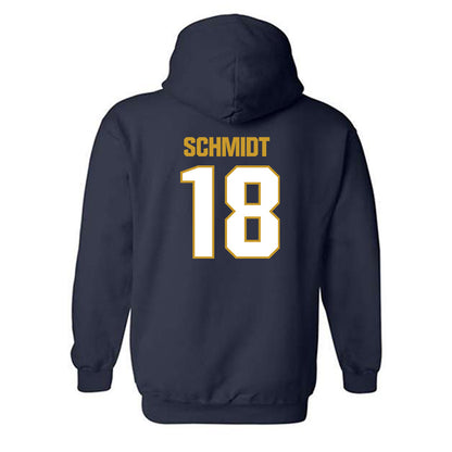 Notre Dame - NCAA Football : Erik Schmidt - Sports Shersey Hooded Sweatshirt-1