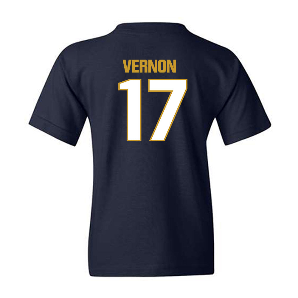 Notre Dame - NCAA Football : Brenan Vernon - Sports Shersey Youth T-Shirt-1