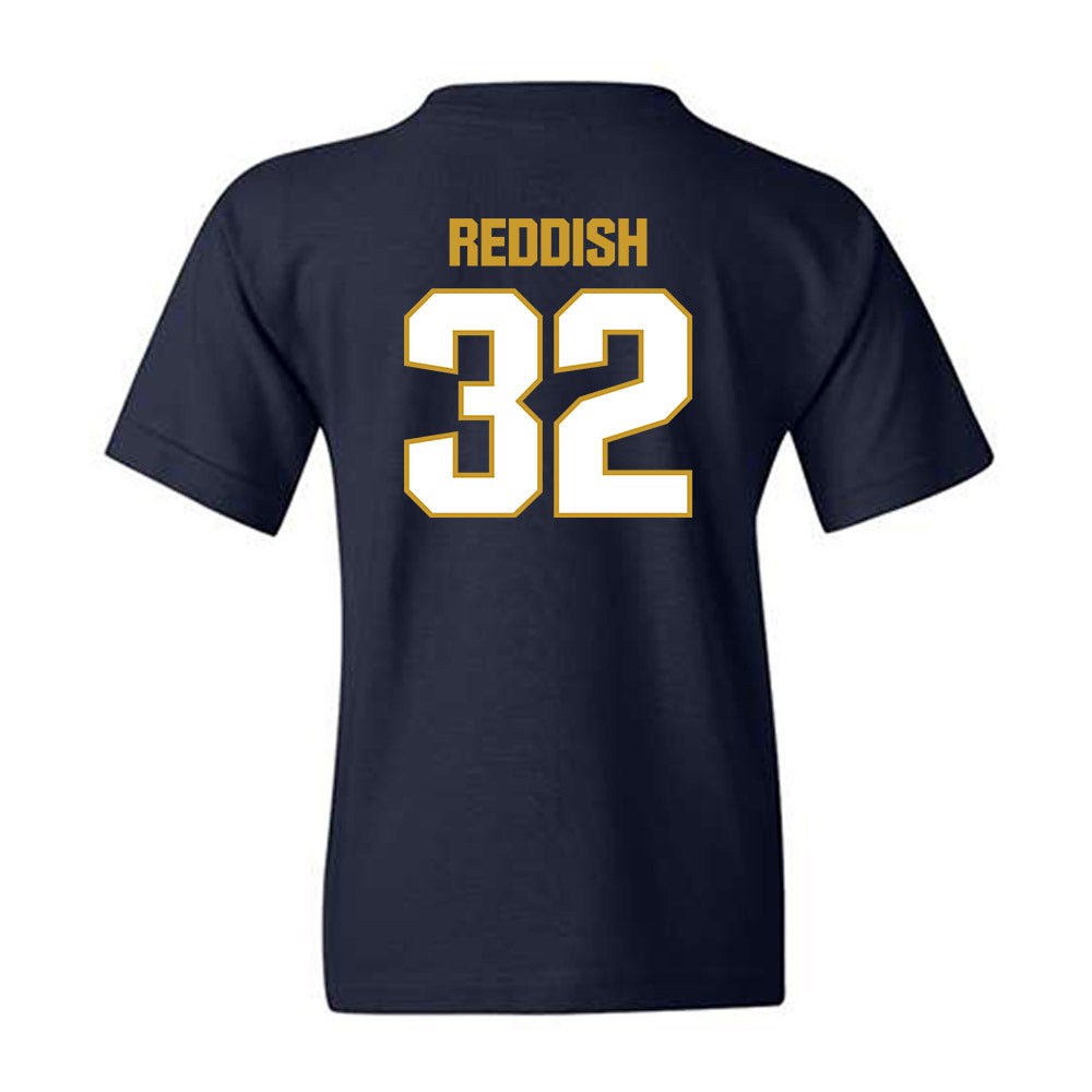 Notre Dame - NCAA Football : Nick Reddish - Sports Shersey Youth T-Shirt-1