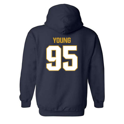 Notre Dame - NCAA Football : Bryce Young - Sports Shersey Hooded Sweatshirt-1