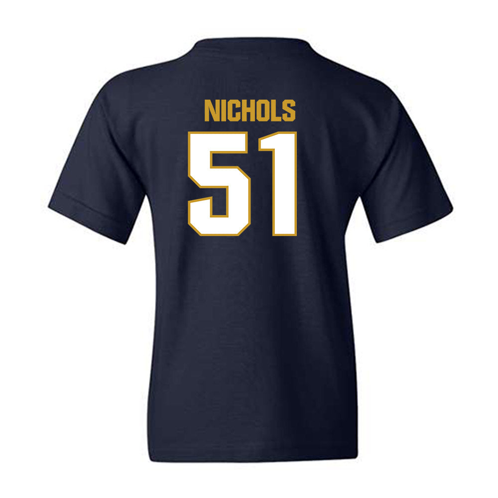 Notre Dame - NCAA Football : Ben Nichols - Sports Shersey Youth T-Shirt-1