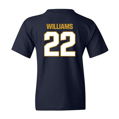 Notre Dame - NCAA Football : Aneyas Williams - Sports Shersey Youth T-Shirt-1