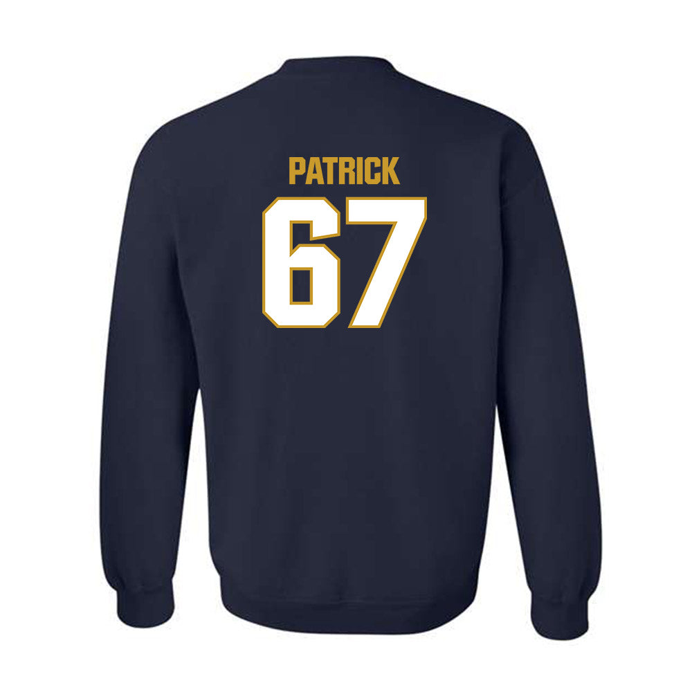 Notre Dame - NCAA Football : Gregory Patrick - Sports Shersey Crewneck Sweatshirt-1