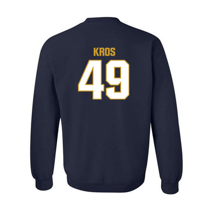 Notre Dame - NCAA Football : Andrew Kros - Sports Shersey Crewneck Sweatshirt-1