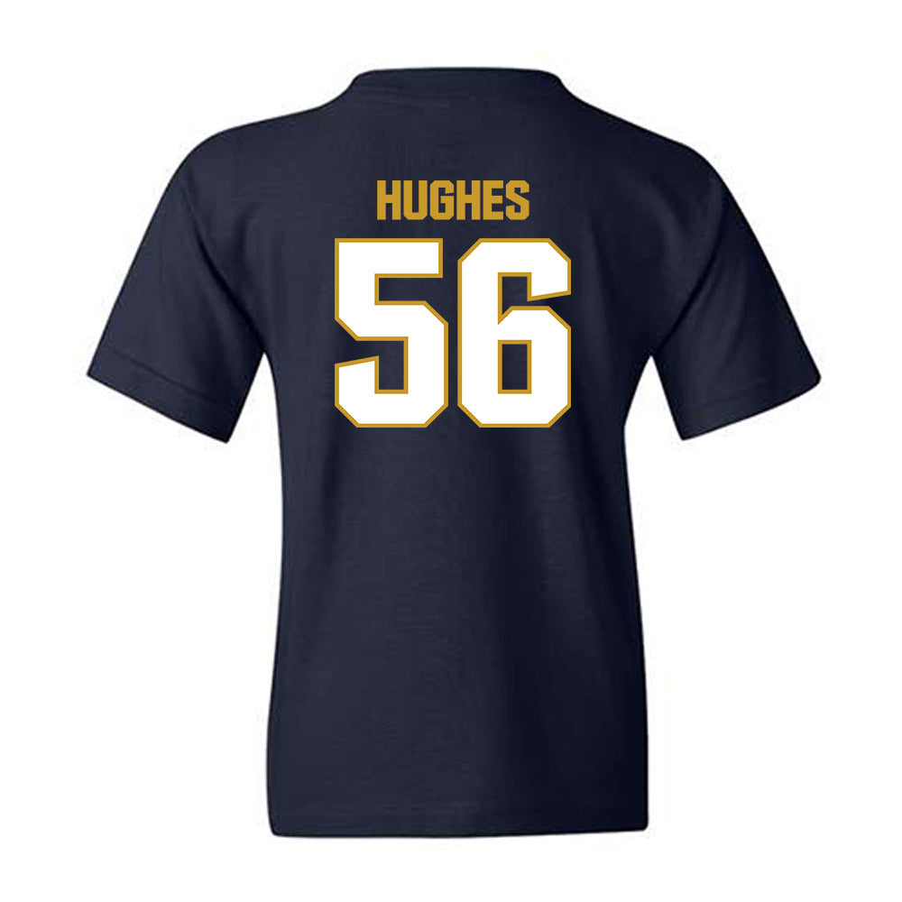 Notre Dame - NCAA Football : Elijah Hughes - Sports Shersey Youth T-Shirt-1