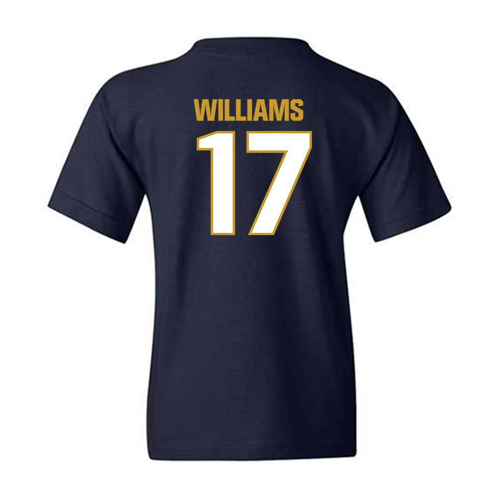 Notre Dame - NCAA Football : Cam Williams - Sports Shersey Youth T-Shirt-1