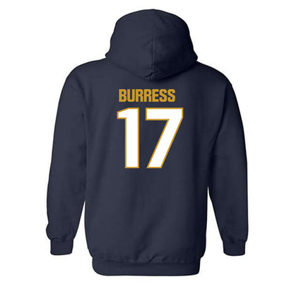 Notre Dame - NCAA Football : Elijah Burress - Sports Shersey Hooded Sweatshirt-1