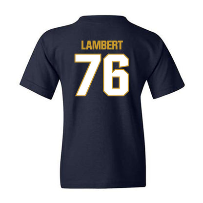 Notre Dame - NCAA Football : Guerby Lambert - Sports Shersey Youth T-Shirt-1