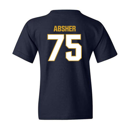 Notre Dame - NCAA Football : Sullivan Absher - Sports Shersey Youth T-Shirt-1