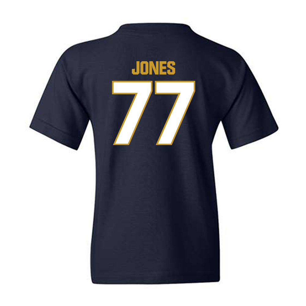 Notre Dame - NCAA Football : Peter Jones - Sports Shersey Youth T-Shirt-1