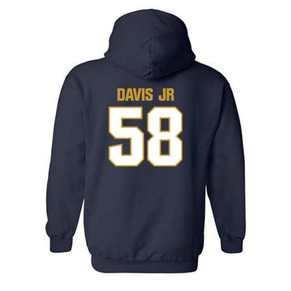 Notre Dame - NCAA Football : Thomas Davis Jr - Sports Shersey Hooded Sweatshirt-1