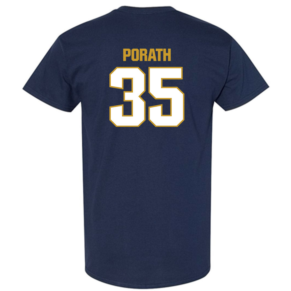 Notre Dame - NCAA Football : Spencer Porath - Sports Shersey T-Shirt-1