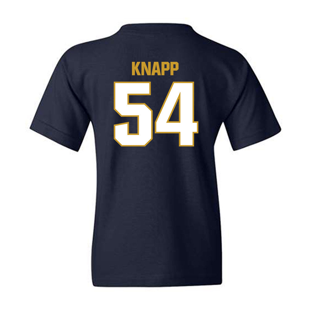 Notre Dame - NCAA Football : Anthonie Knapp - Sports Shersey Youth T-Shirt-1