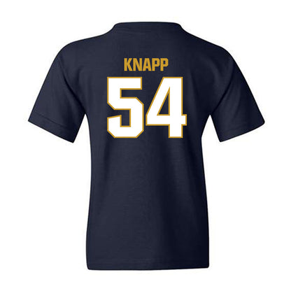 Notre Dame - NCAA Football : Anthonie Knapp - Sports Shersey Youth T-Shirt-1